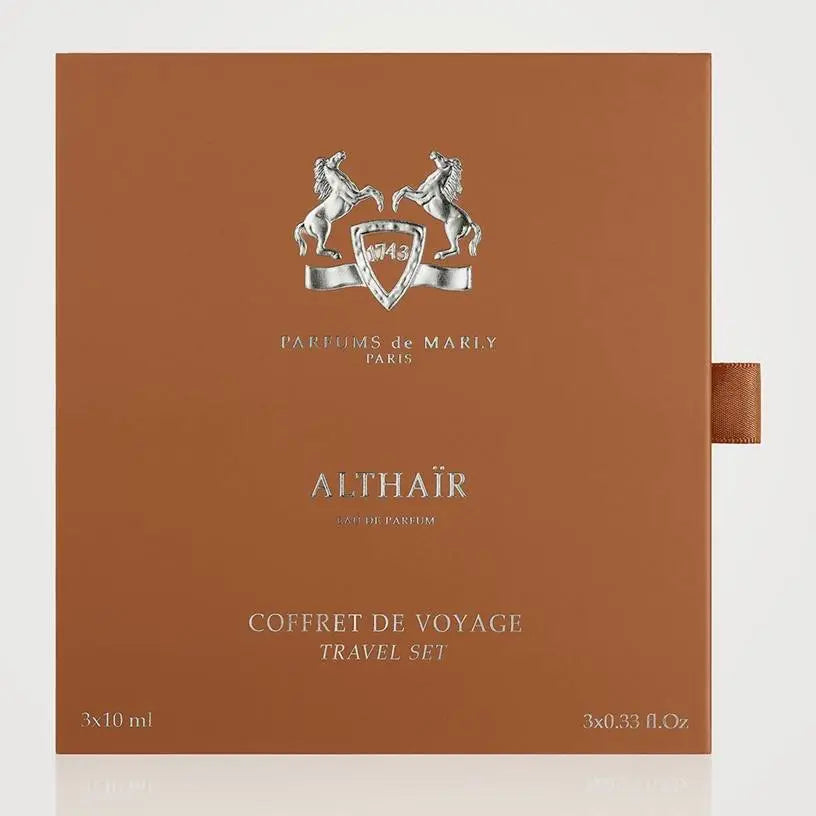 Althair Parfums De Marly - Travel Set מבושם נישה יוקרתי ומיוחד