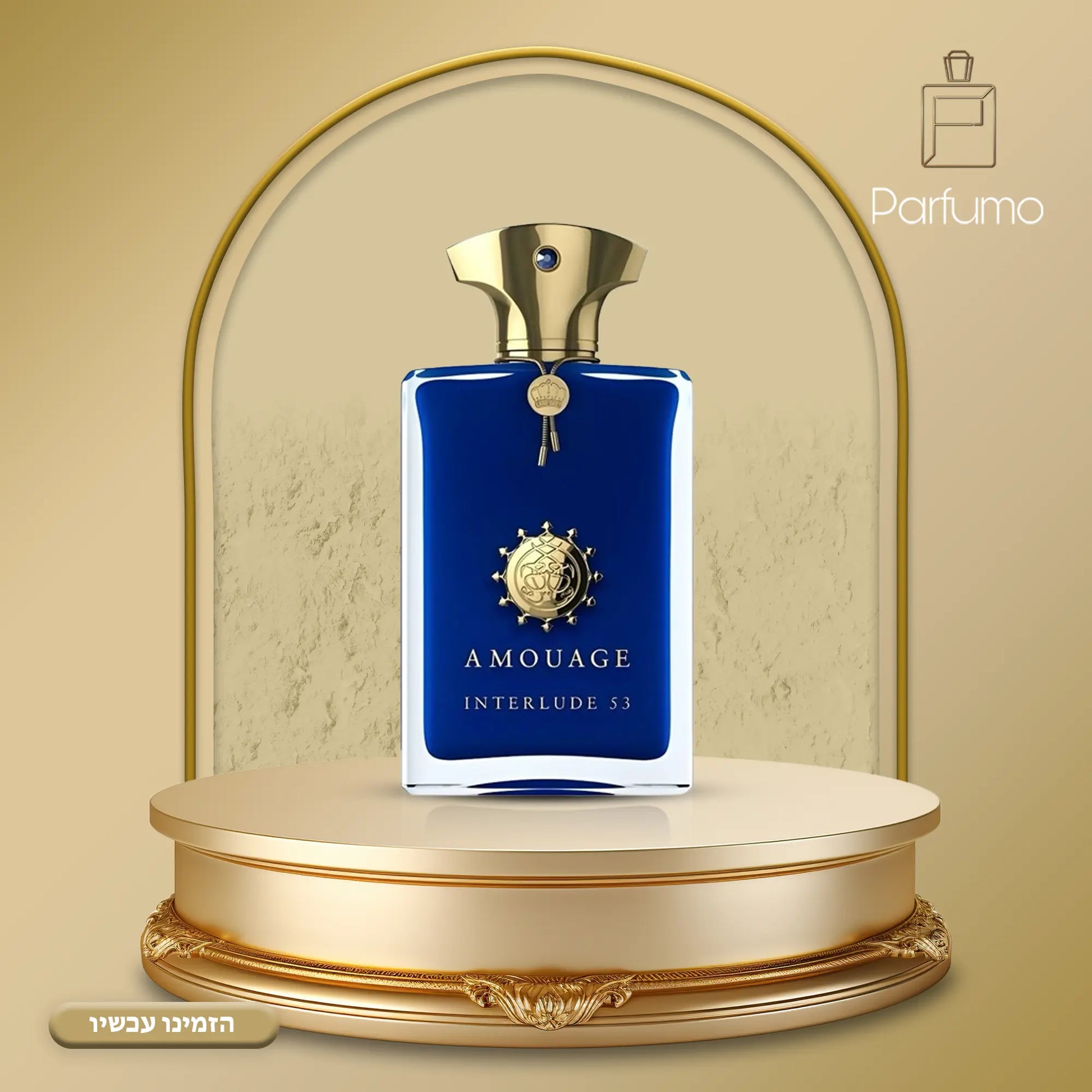 Amouage Interlude 53 בושם נישה לגבר 100 מ״ל Extrait de Parfum | זמין גם כדיקנט