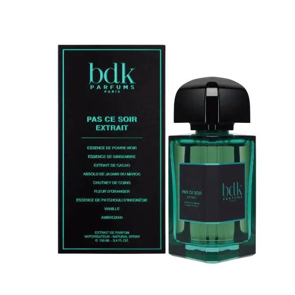 בקבוק בושם Pas Ce Soir Extrait BDK 100ml – צילום חזית