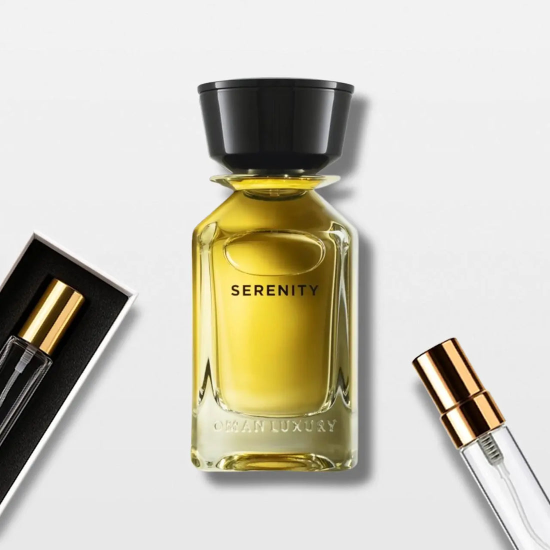 בקבוק בושם Serenity Omanluxury EDP 100ml יוניסקס – צילום חזית